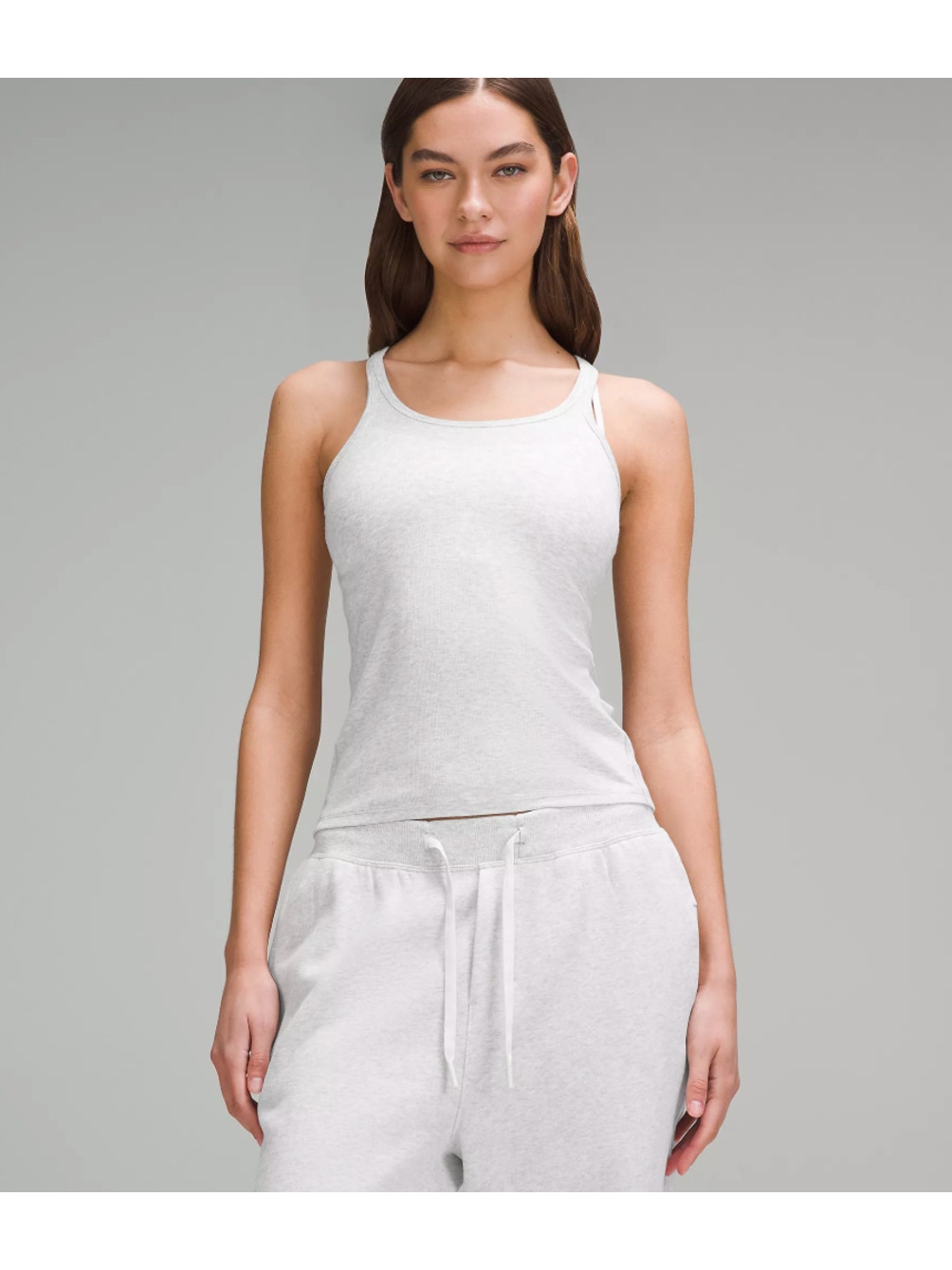 Lululemon Hold Tight Racerback Tank Size 2 Grey